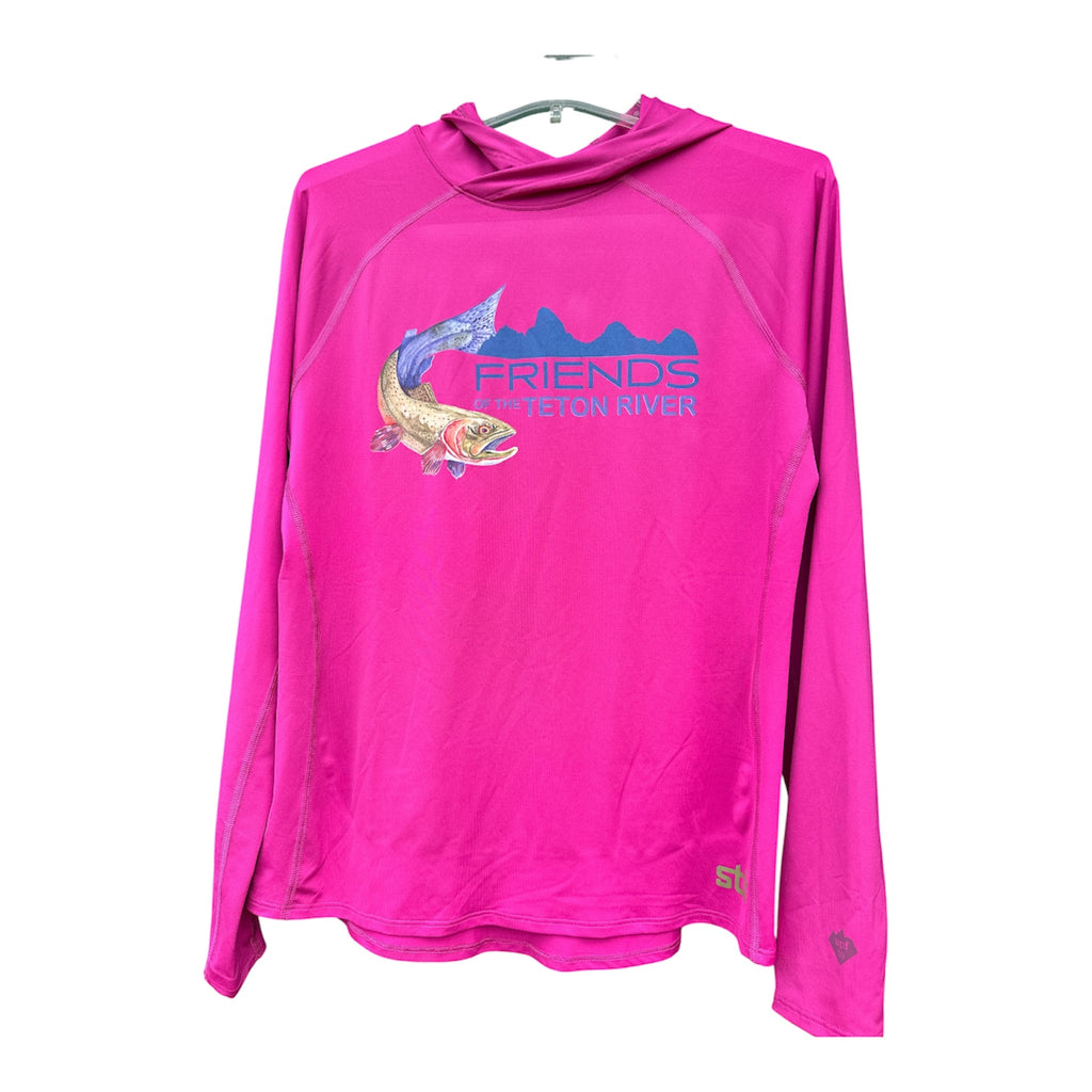 Women's Hylas Hooded Pullover - Bold Bloom